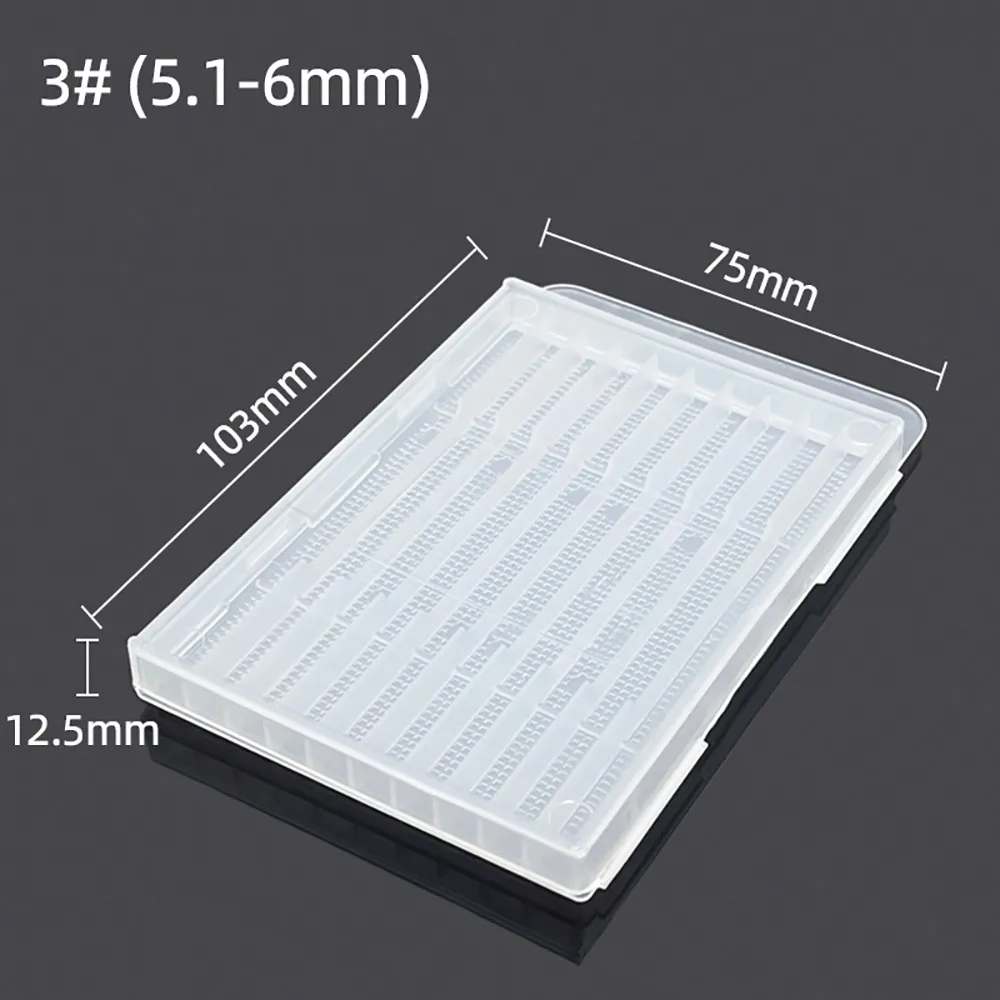 1Pcs Plastic Drill Bits Storage Box Clear Multi-gauge Tool Parts Storage Case 5/10 Holes Hardware Tool Box
1Pcs Plastic Drill Bits Storage Box Clear Multi-gauge Tool Parts Storage Case 5/10 Holes Hardware Tool Box