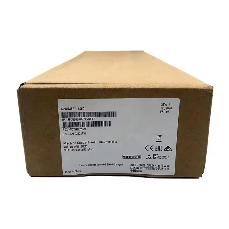 Совершенно новый и оригинальный контроллер ПЛК панели управления 6FC5 303-0AF35-0AA0 6FC5303-0AF35-0AA0
Совершенно новый и оригинальный контроллер ПЛК панели управления 6FC5 303-0AF35-0AA0 6FC5303-0AF35-0AA0