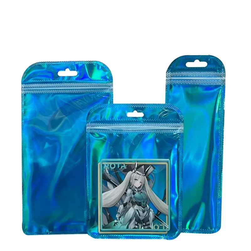 500pcs Iridescent Ziplock Bag Transparent Laser Thicken Plastic Seal Bags for Jewelry Display Handicrafts Nail Eyelash Packaging
500pcs Iridescent Ziplock Bag Transparent Laser Thicken Plastic Seal Bags for Jewelry Display Handicrafts Nail Eyelash Packaging