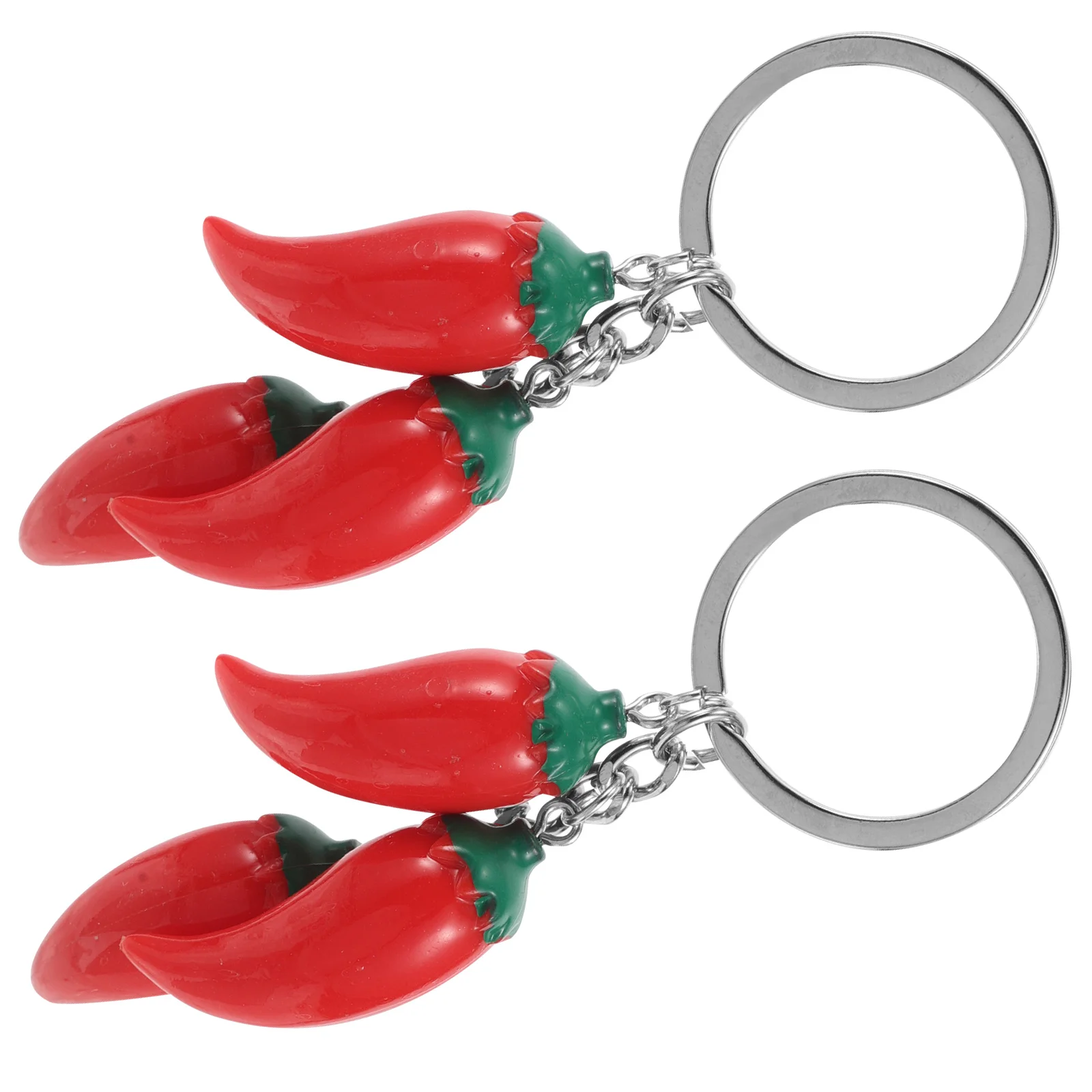 2 Pcs Chili Keychain Pendant Food Metal Bag Charms Cool Backpack Decoration Handbag
2 Pcs Chili Keychain Pendant Food Metal Bag Charms Cool Backpack Decoration Handbag
