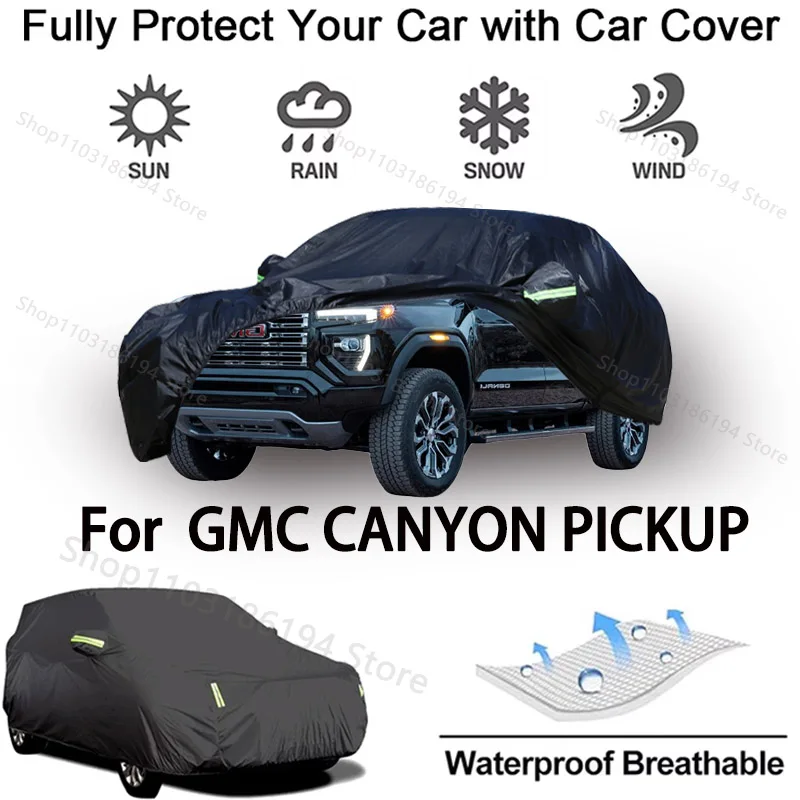 Полный автомобильный чехол для GMC Canyon, уличное защитное снаряжение, защита от снега, солнцезащитный козырек, водонепроницаемые и пыленепроницаемые автомобильные аксессуары
Полный автомобильный чехол для GMC Canyon, уличное защитное снаряжение, защита от снега, солнцезащитный козырек, водонепроницаемые и пыленепроницаемые автомобильные аксессуары