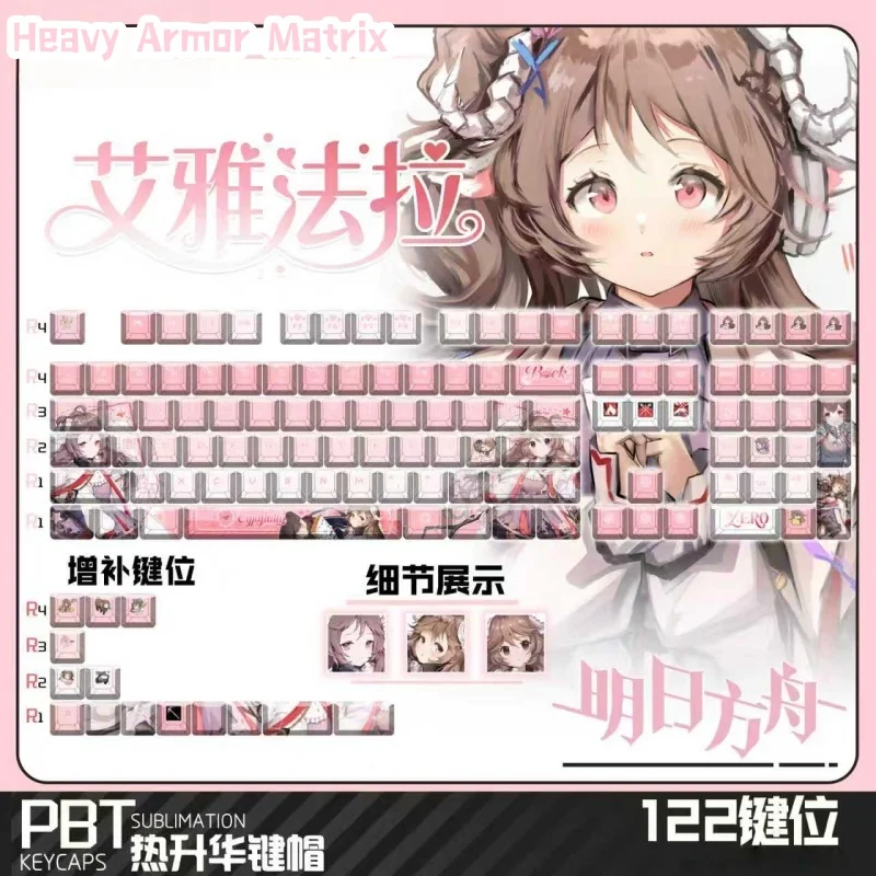 Arknights Eyjafjalla Game Theme Keycaps 120 Key Cherry Profile Diy Pbt Mechanical Keyboard Anime Cartoon Holiday Gift Keycaps
Arknights Eyjafjalla Game Theme Keycaps 120 Key Cherry Profile Diy Pbt Mechanical Keyboard Anime Cartoon Holiday Gift Keycaps