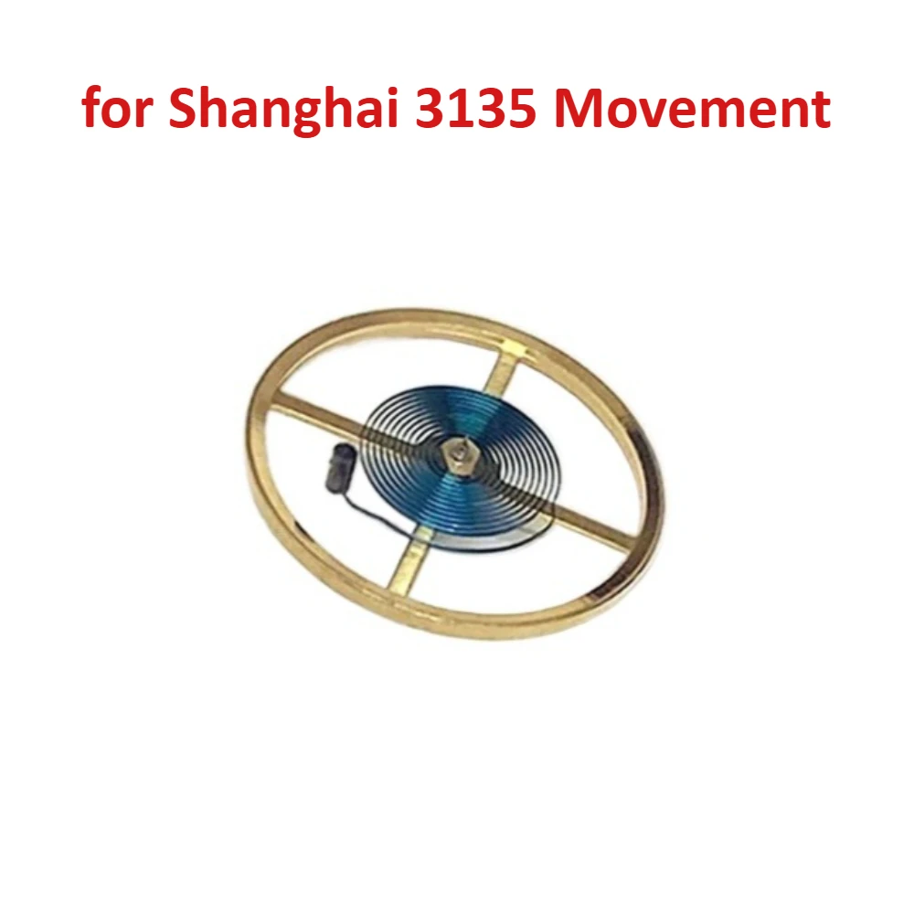 Balance Wheel with Blue Hairspring for Shanghai 3135 Movement Repair Part Watch Movement Repair Accessories
Balance Wheel with Blue Hairspring for Shanghai 3135 Movement Repair Part Watch Movement Repair Accessories
