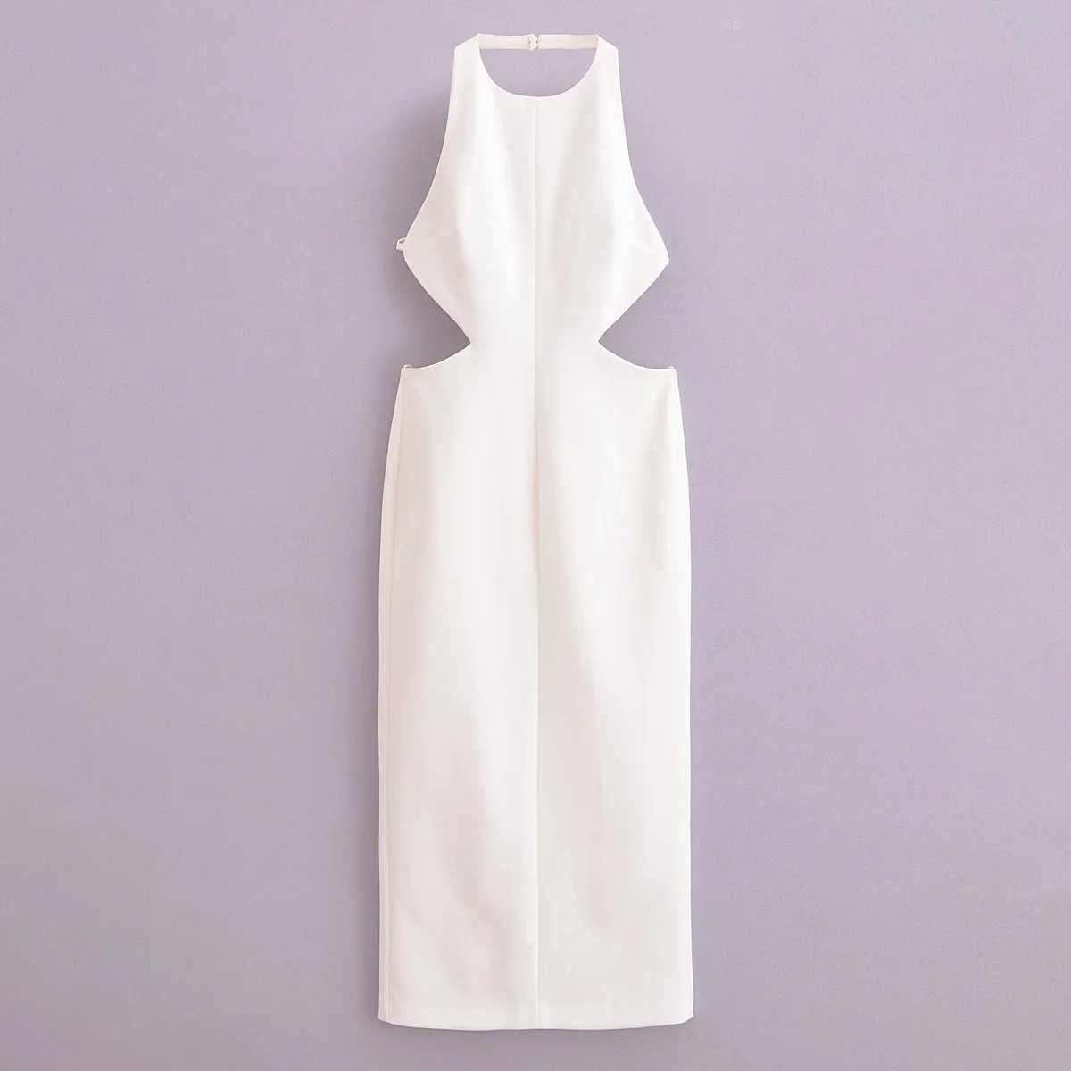 Women's 2024 New Chic Temperament Fashion Hollow Decoration Hanging Neck Midi Dress Retro Sleeveless Women's Dress Mujer
Women's 2024 New Chic Temperament Fashion Hollow Decoration Hanging Neck Midi Dress Retro Sleeveless Women's Dress Mujer