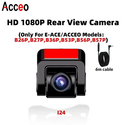 Car Rearview 1080P Sony 4PIN Camera Waterproof Camera Parking Assistance Camera Only for E-ACE/ACCEO Dashcam B36P/B44P/B53P/B56P