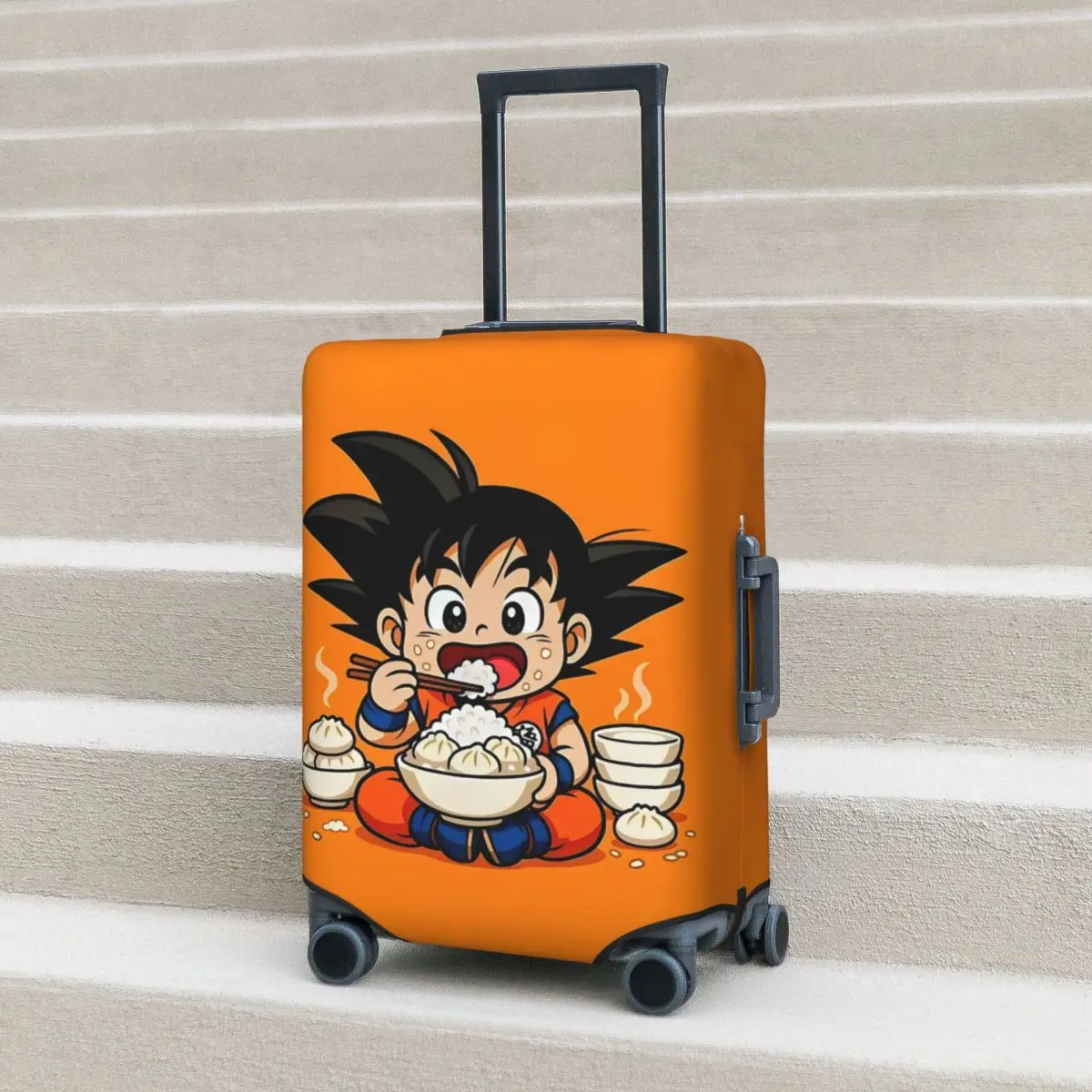 Silhouette Goku Dragon Ball Suitcase Cover Vacation Business Practical Luggage Supplies Protector
Silhouette Goku Dragon Ball Suitcase Cover Vacation Business Practical Luggage Supplies Protector