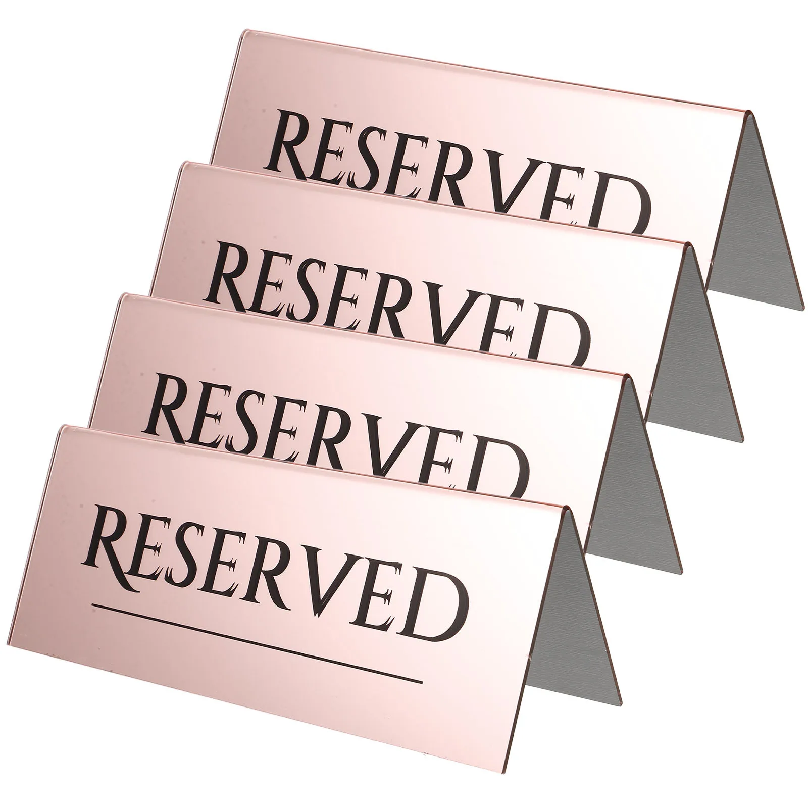4pcs Seat Reservation Signs Acrylic Table Place Cards For Wedding Restaurant Guest Management Reserved Table Tent Signs
4pcs Seat Reservation Signs Acrylic Table Place Cards For Wedding Restaurant Guest Management Reserved Table Tent Signs