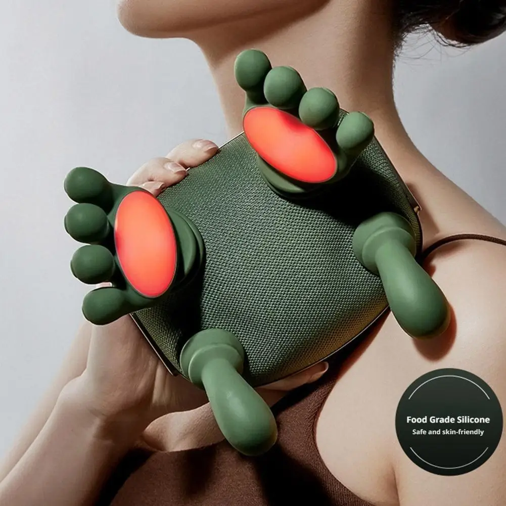 Bionic Heated Fatigue Neck Shoulder Massager Deep Tissue Shiatsu Back Cervical Massage Machine Relief Relax Massager
Bionic Heated Fatigue Neck Shoulder Massager Deep Tissue Shiatsu Back Cervical Massage Machine Relief Relax Massager