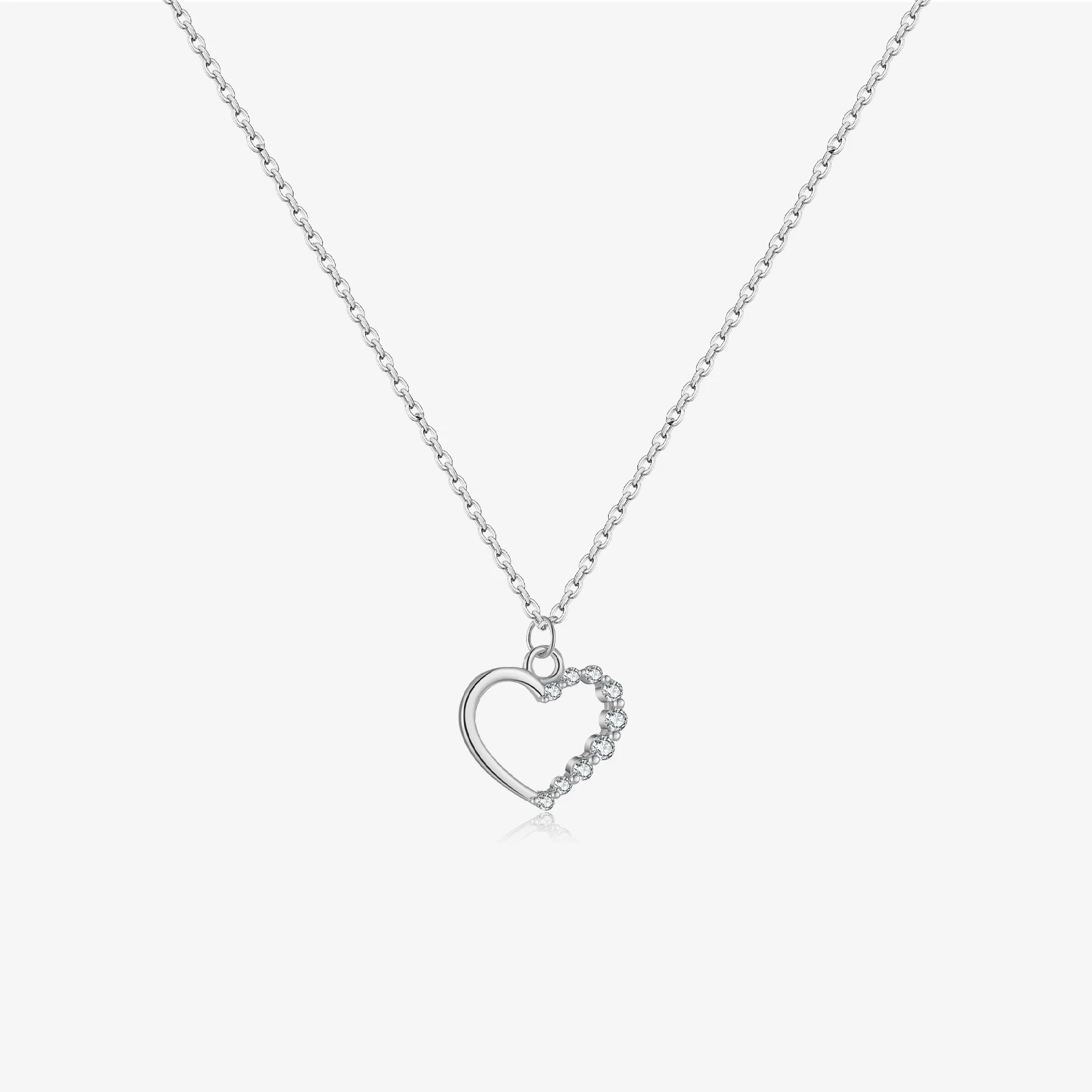 VEWANT 925 Sterling Silver Heart Shape Zircon CZ Pendant Long Necklace 2025 Luxury Valentine Gift Wedding Jewelry
VEWANT 925 Sterling Silver Heart Shape Zircon CZ Pendant Long Necklace 2025 Luxury Valentine Gift Wedding Jewelry