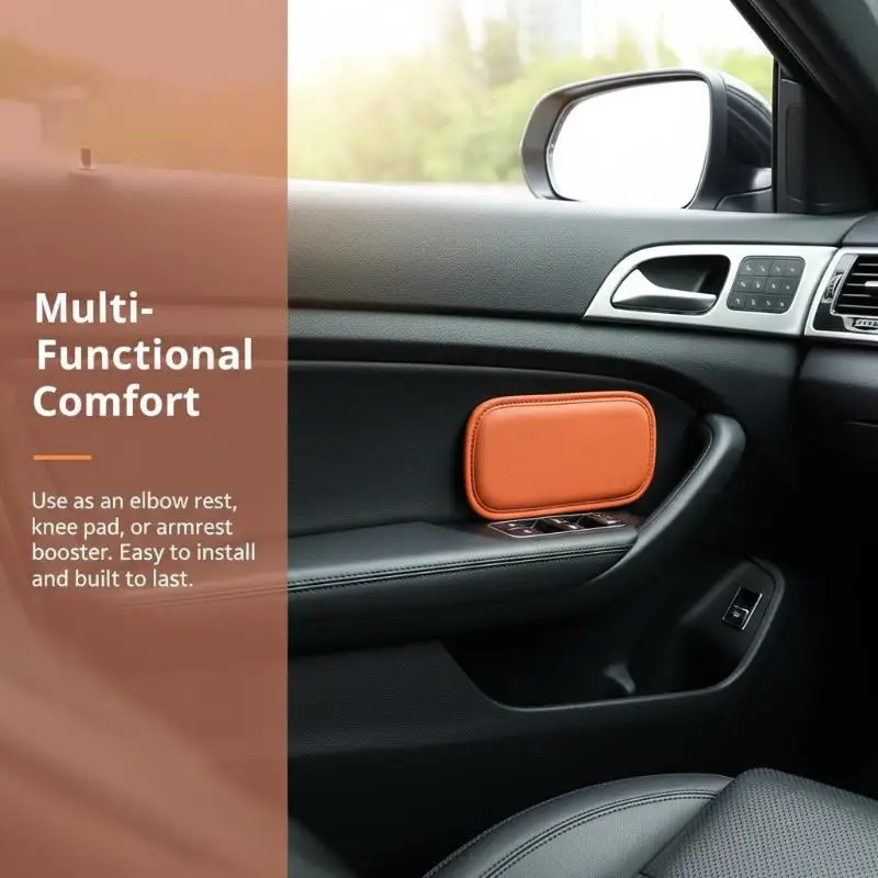 1/2Pcs Car Center Console Leg Cushion Universal Multi Functional Car Elbow Height Pad Reduce Driving Soreness Leather Knee Pad
1/2Pcs Car Center Console Leg Cushion Universal Multi Functional Car Elbow Height Pad Reduce Driving Soreness Leather Knee Pad