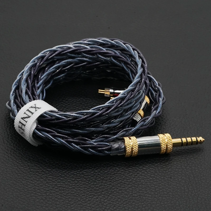 XINHS R31 8-Core High Purity Single Crystal Copper Copper Gold Alloy Hybrid Earphone Cable Double Shielded 4.4mm Balanced HiFi I
XINHS R31 8-Core High Purity Single Crystal Copper Copper Gold Alloy Hybrid Earphone Cable Double Shielded 4.4mm Balanced HiFi I