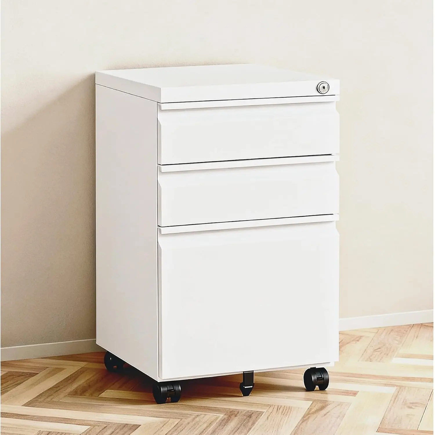3 Drawer File Cabinet With Lock,Rolling Mobile File Cabinet With Wheels For Home Office,Under Desk Metal Filing, Customized
3 Drawer File Cabinet With Lock,Rolling Mobile File Cabinet With Wheels For Home Office,Under Desk Metal Filing, Customized