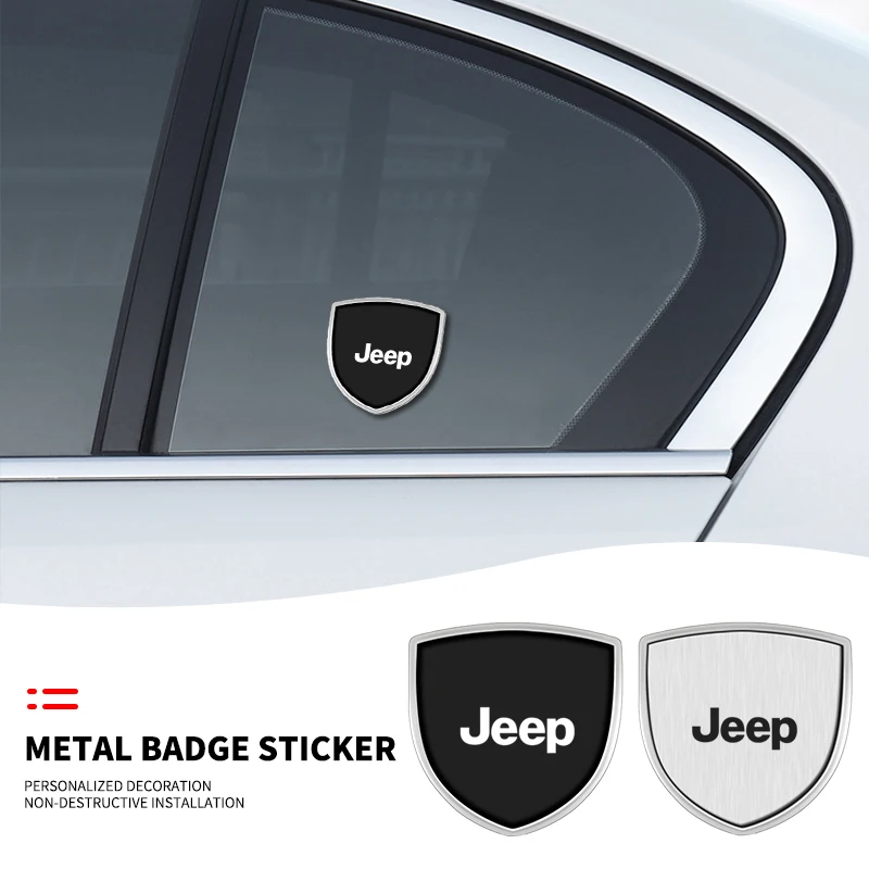 1/2pcs Car Styling 3D Metal Emblem Body Window Sticker Decal For Jeep Renegade Compass Wrangler Patriot Grand Cherokee Rubicon
1/2pcs Car Styling 3D Metal Emblem Body Window Sticker Decal For Jeep Renegade Compass Wrangler Patriot Grand Cherokee Rubicon