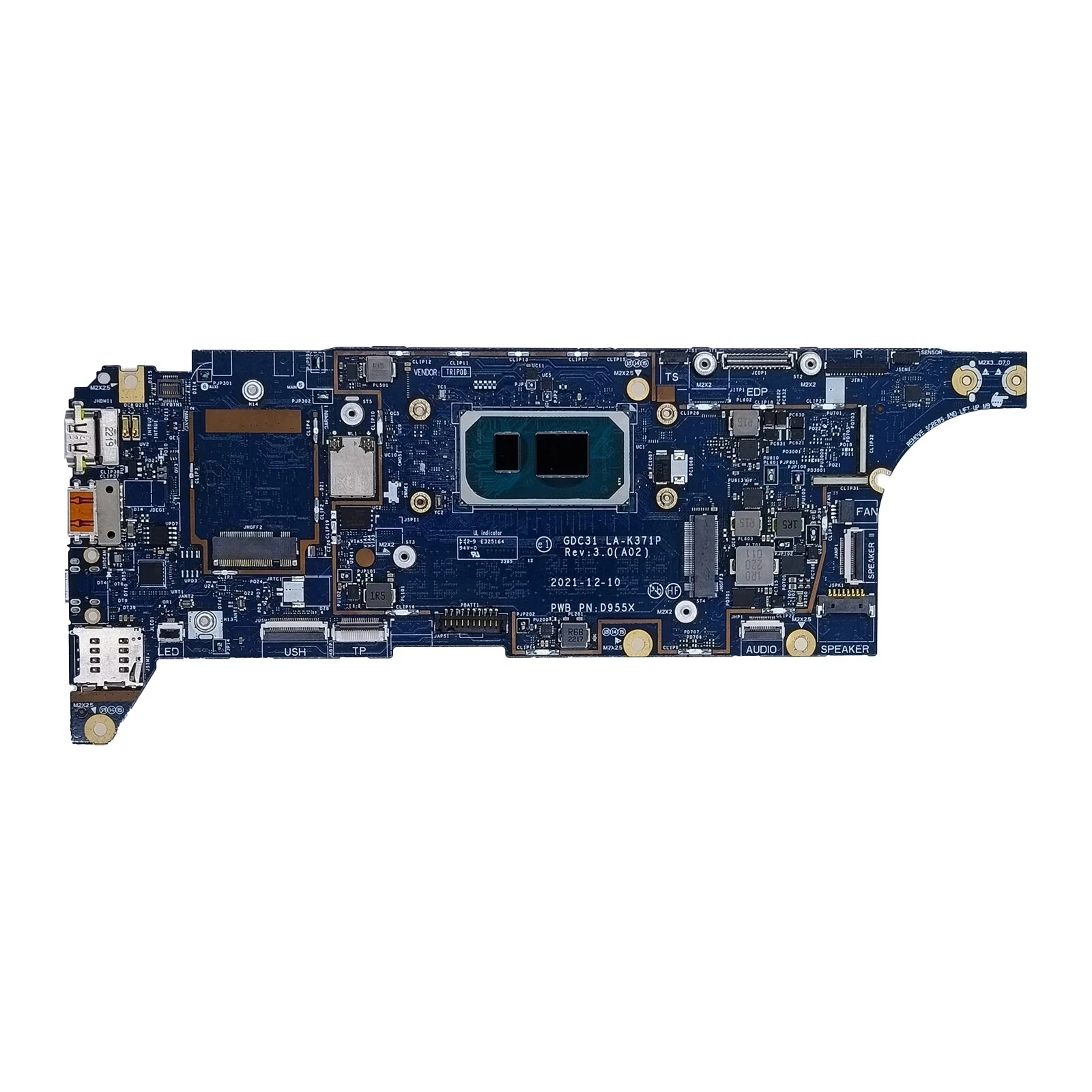 0YWWRP для материнской платы Latitude 7320 GDC31 LA-K371P I5-1145G7 16 ГБ AX211D2W
0YWWRP для материнской платы Latitude 7320 GDC31 LA-K371P I5-1145G7 16 ГБ AX211D2W