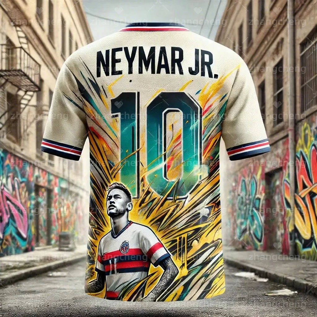 The 2025 New Neymar JR. Fan Collector's 10# Jersey 3d Printing Sports Leisure Dry Quickly Breathable Men's And Women's T-Shirt
The 2025 New Neymar JR. Fan Collector's 10# Jersey 3d Printing Sports Leisure Dry Quickly Breathable Men's And Women's T-Shirt