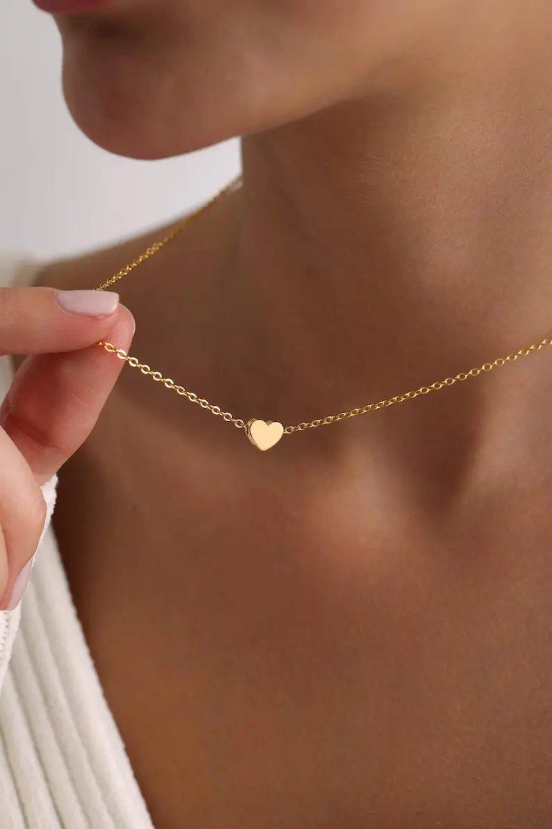 YWYC 45cm Fashion Heart Necklace for Women Gold Color O Shape Chain Love Necklace Jewelry Gift 2025 New Arrivals
YWYC 45cm Fashion Heart Necklace for Women Gold Color O Shape Chain Love Necklace Jewelry Gift 2025 New Arrivals