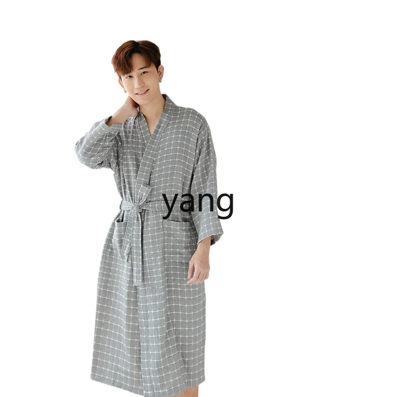 LMM men's and women's adult large-size yukata can wear bath towels without shedding hair, summer absorbent nightgowns
LMM men's and women's adult large-size yukata can wear bath towels without shedding hair, summer absorbent nightgowns