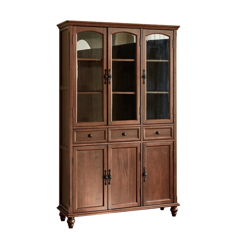 American country walnut all solid wood combination bookcase two door bookcase white three door bookcase
American country walnut all solid wood combination bookcase two door bookcase white three door bookcase