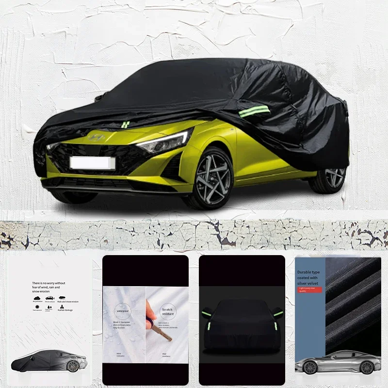 For hyundai i20 Car cover Exterior Car Cover Outdoor Protection Full Car Covers Waterproof Sunshade Anti UV Snow Cover Black
For hyundai i20 Car cover Exterior Car Cover Outdoor Protection Full Car Covers Waterproof Sunshade Anti UV Snow Cover Black