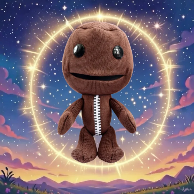 Мягкая игрушка Little Planet Sack Boy, тканевый мешок, набивная кукла, милый игровой персонаж, подарок для фанатов, коллекционный товар для детей
Мягкая игрушка Little Planet Sack Boy, тканевый мешок, набивная кукла, милый игровой персонаж, подарок для фанатов, коллекционный товар для детей