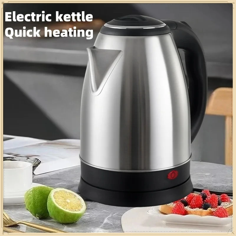 2L Food Grade Stainless Steel Electric Kettle Fast Boiling Water Heater Multifunctional Teapot for Coffee Beverage
2L Food Grade Stainless Steel Electric Kettle Fast Boiling Water Heater Multifunctional Teapot for Coffee Beverage