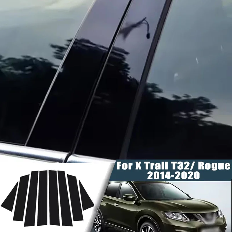 For Nissan X-Trail X Trail T32 Rogue 2014-2020 8PCS Window Center Pillar Film Trim Cover B C Posts Sticker Column Car Accessorie
For Nissan X-Trail X Trail T32 Rogue 2014-2020 8PCS Window Center Pillar Film Trim Cover B C Posts Sticker Column Car Accessorie