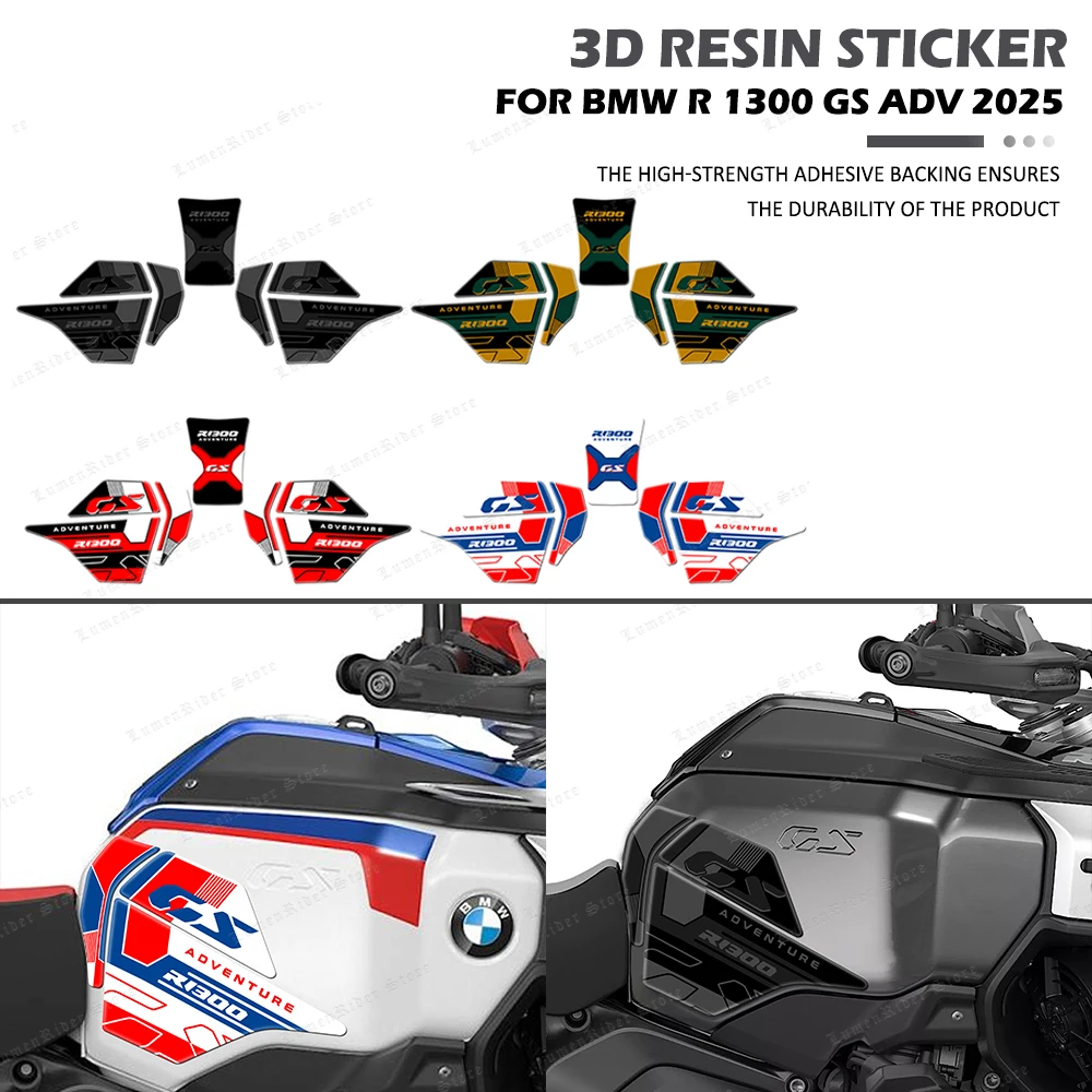For BMW R 1300 GS Adventure R1300GS ADV 2025 Motorcycle Accessories 3D Epoxy Resin Tank Pad Protection Sticker Kit
For BMW R 1300 GS Adventure R1300GS ADV 2025 Motorcycle Accessories 3D Epoxy Resin Tank Pad Protection Sticker Kit