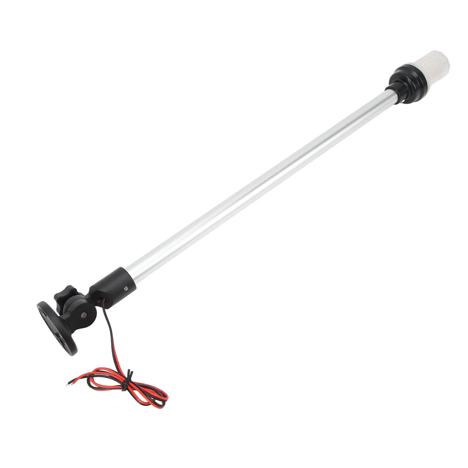 22in Fold Down Boat Stern Light - 63LED, All Round, 3NM Visibility, IP66 Waterproof - for Pontoon Yacht Fishing Boat
22in Fold Down Boat Stern Light - 63LED, All Round, 3NM Visibility, IP66 Waterproof - for Pontoon Yacht Fishing Boat