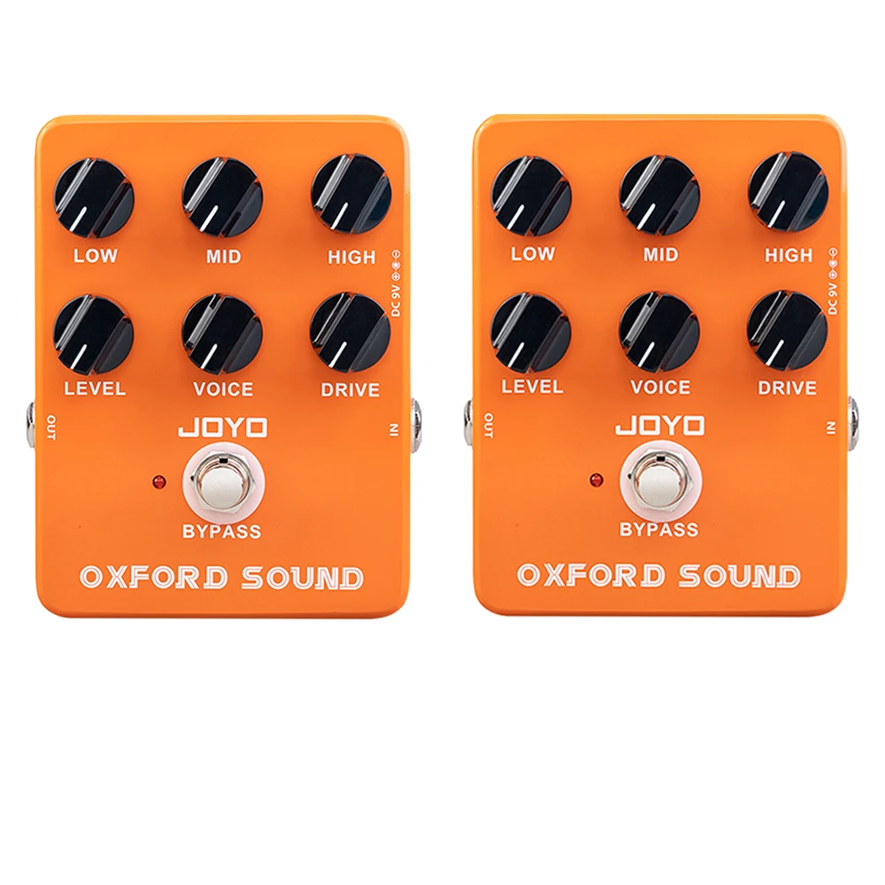 2Pcs JOYO JF-22 Oxford Sound Distortion Guitar Effect Pedal High Gain Overdrive 70's Classic British Rock Amp Simulation Pedal
2Pcs JOYO JF-22 Oxford Sound Distortion Guitar Effect Pedal High Gain Overdrive 70's Classic British Rock Amp Simulation Pedal