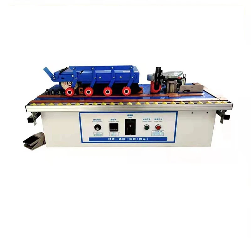 Edge Banding Machine With Auto Gluing And Trimming Buffing And Automatic End Cutting
Edge Banding Machine With Auto Gluing And Trimming Buffing And Automatic End Cutting