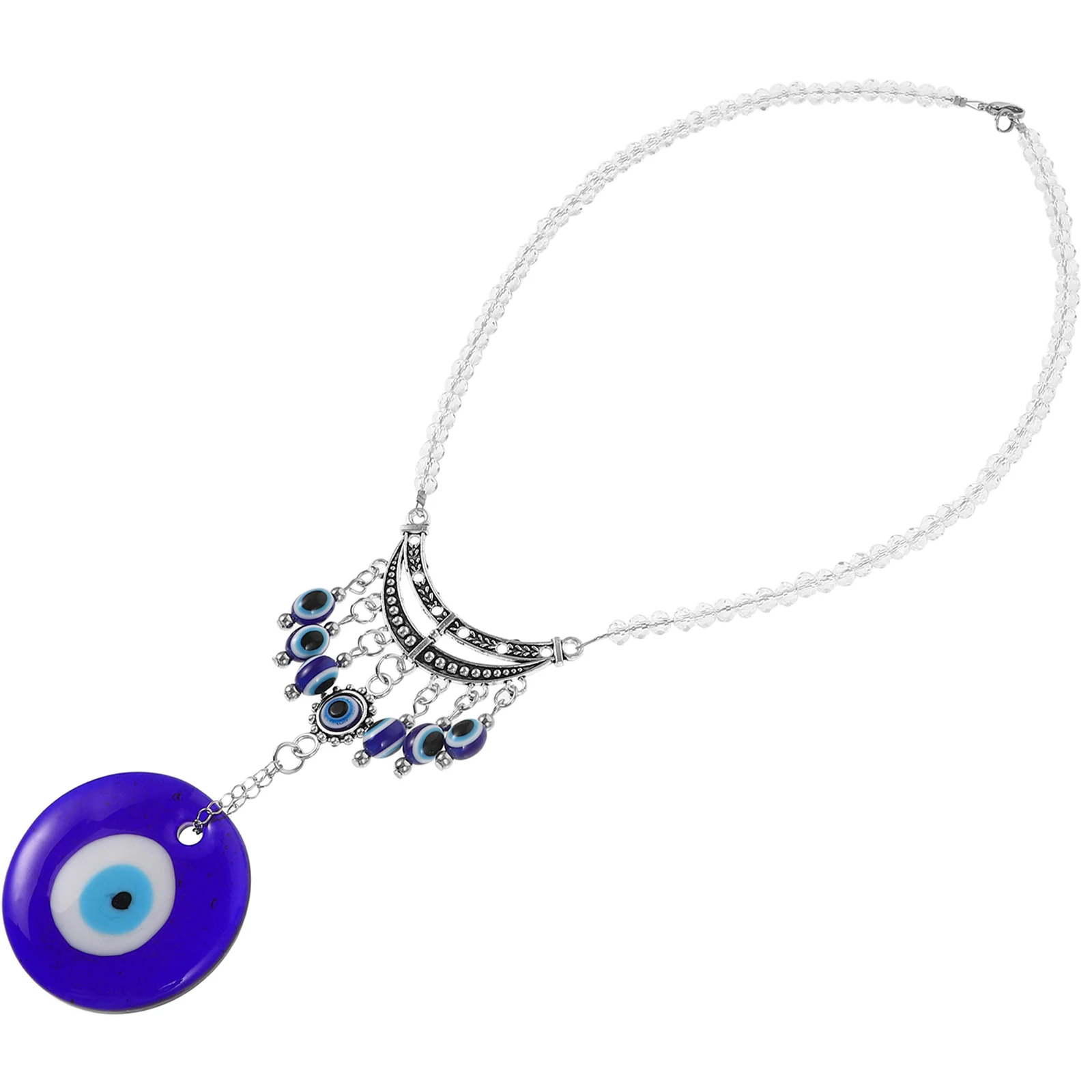 Evil Eye Hanging nament White Crystal Retro Design Rear View Mirror Accessories Car Decorations Durability High Hardness Evil
Evil Eye Hanging nament White Crystal Retro Design Rear View Mirror Accessories Car Decorations Durability High Hardness Evil