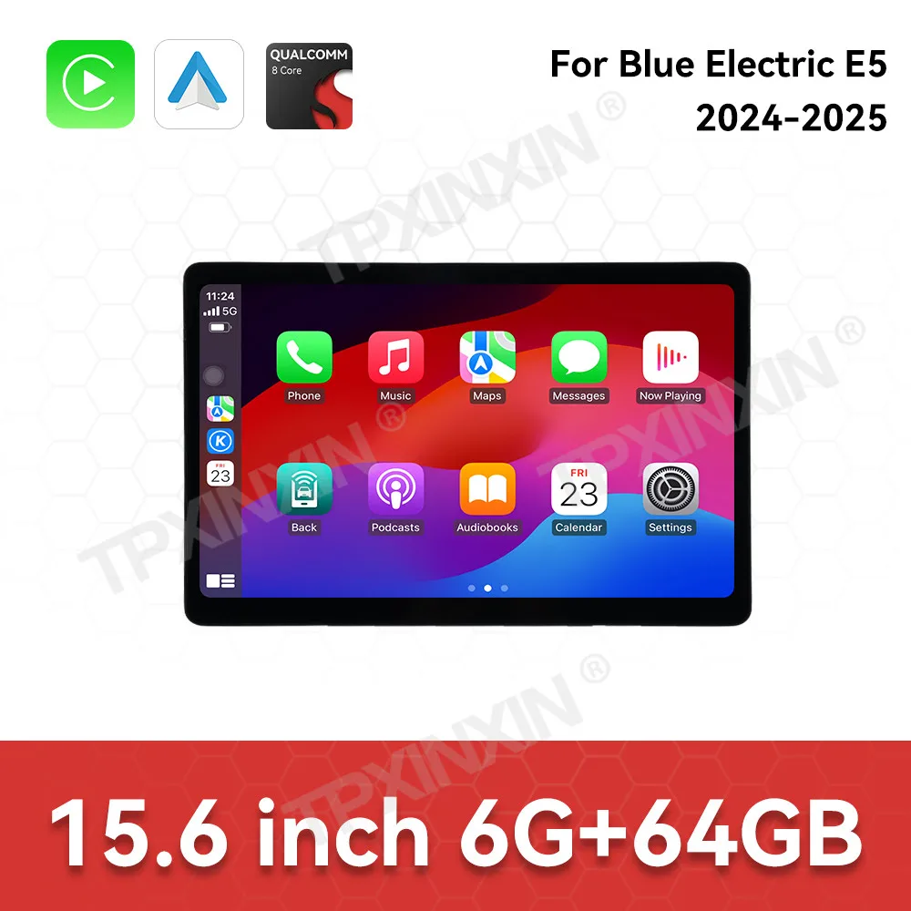 Автомобильные аксессуары, радио для Blue Electric E5 2024-2025, Android, авто, GPS-навигация, мультимедийный стереоприемник, головное устройство, автономный
Автомобильные аксессуары, радио для Blue Electric E5 2024-2025, Android, авто, GPS-навигация, мультимедийный стереоприемник, головное устройство, автономный