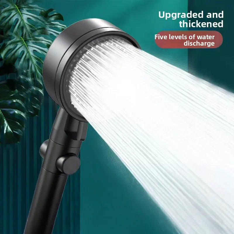 Five-speed Pressurized Shower Sprinkler Household Bath Handheld Drop-resistant Filter Bathroom Hose Set Water Saving Accessories
Five-speed Pressurized Shower Sprinkler Household Bath Handheld Drop-resistant Filter Bathroom Hose Set Water Saving Accessories