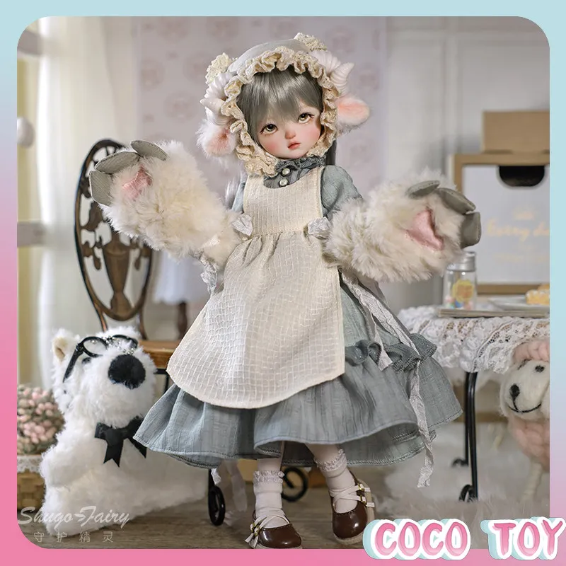 Кукла BJD 1/6 с ушками ягненка, из смолы, в пасторальном стиле, MIA, белая кожа, серебряные волосы, для самостоятельной нарядки, с подвижными суставами, подарок, детская игрушка
Кукла BJD 1/6 с ушками ягненка, из смолы, в пасторальном стиле, MIA, белая кожа, серебряные волосы, для самостоятельной нарядки, с подвижными суставами, подарок, детская игрушка