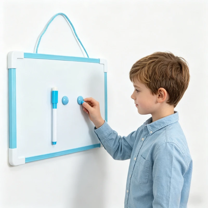 1-Pack Double-Sided Magnetic Whiteboard-Includes 1 Markers Magnets,Wall-Mounted for Home/Office/Classroom,Easy Clean PVC Surface
1-Pack Double-Sided Magnetic Whiteboard-Includes 1 Markers Magnets,Wall-Mounted for Home/Office/Classroom,Easy Clean PVC Surface