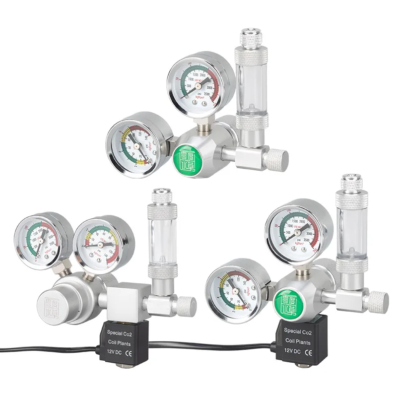 Fish tank co2 pressure reducing valve Solenoid valve Dual gauge cylinder pressure control co2 regulator pressure reducing valve
Fish tank co2 pressure reducing valve Solenoid valve Dual gauge cylinder pressure control co2 regulator pressure reducing valve