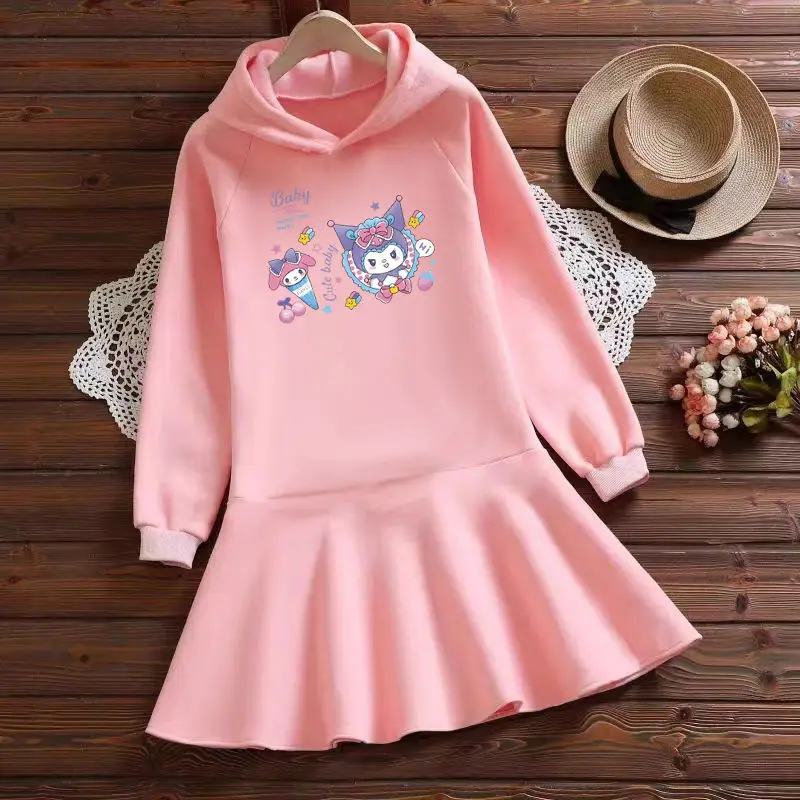 Kuromi MINISO Anime Kawaii Ins Children Long Sleeve Hooded Cute Cartoon Hoodie Princess Fashion Shirt Clothing Gifts for Kids
Kuromi MINISO Anime Kawaii Ins Children Long Sleeve Hooded Cute Cartoon Hoodie Princess Fashion Shirt Clothing Gifts for Kids