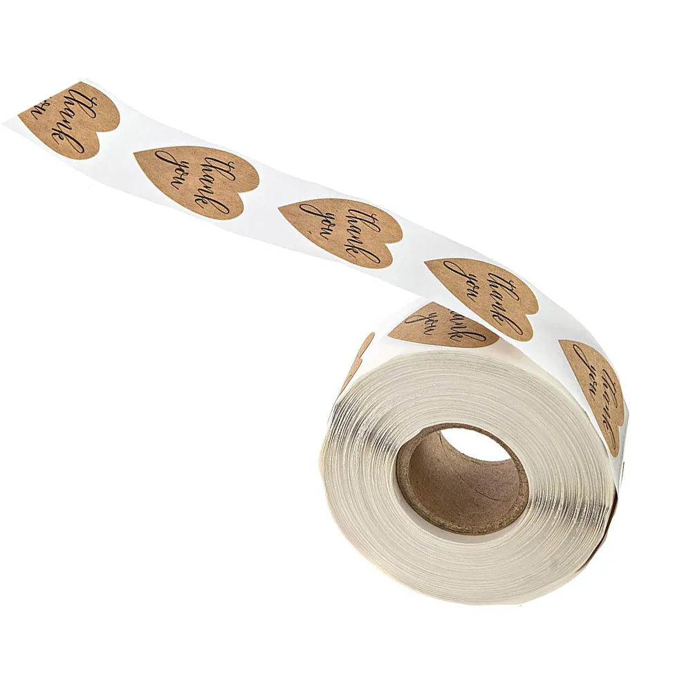 1 Roll Heart Thank You Stickers Strong Adhesive Easy Tear Off for Biscuit Bag Kraft Paper Packaging Valentines Day Gift
1 Roll Heart Thank You Stickers Strong Adhesive Easy Tear Off for Biscuit Bag Kraft Paper Packaging Valentines Day Gift