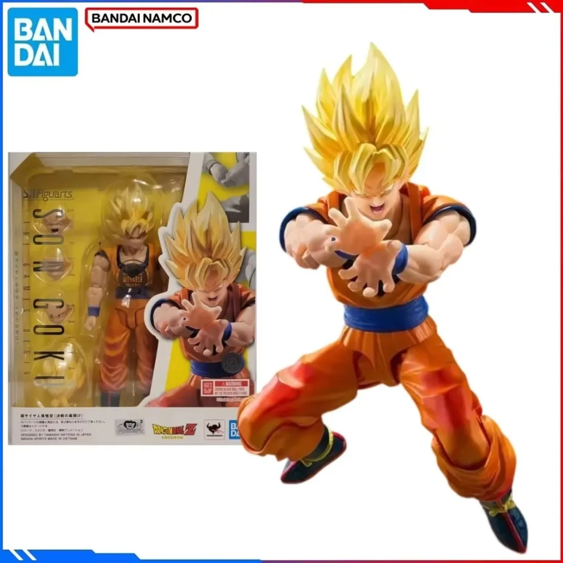 Bandai Genuine Dragon Ball Anime Model Kits Super Saiyan Son Goku The Games Begin Toys SHF Action Figure Assembly Model Gift
Bandai Genuine Dragon Ball Anime Model Kits Super Saiyan Son Goku The Games Begin Toys SHF Action Figure Assembly Model Gift