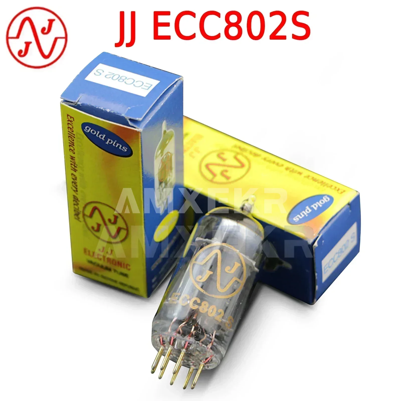 JJ ECC802S Vacuum Tube Golden Foot Replace 6211 E80CC 5814A 12AU7 ECC82 ElectronTube Amplifier light DIY Audio Valve
JJ ECC802S Vacuum Tube Golden Foot Replace 6211 E80CC 5814A 12AU7 ECC82 ElectronTube Amplifier light DIY Audio Valve