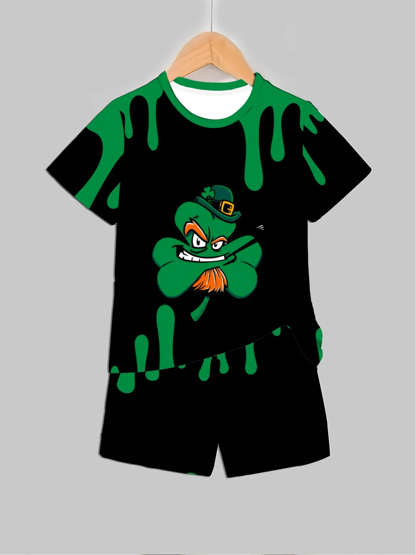 3D Printed Irish Flag Set T Shirt For Men St. Patrick's Day Clover Graphic T-Shirts Fashion Casual Women Loose Round Neck Tops
3D Printed Irish Flag Set T Shirt For Men St. Patrick's Day Clover Graphic T-Shirts Fashion Casual Women Loose Round Neck Tops