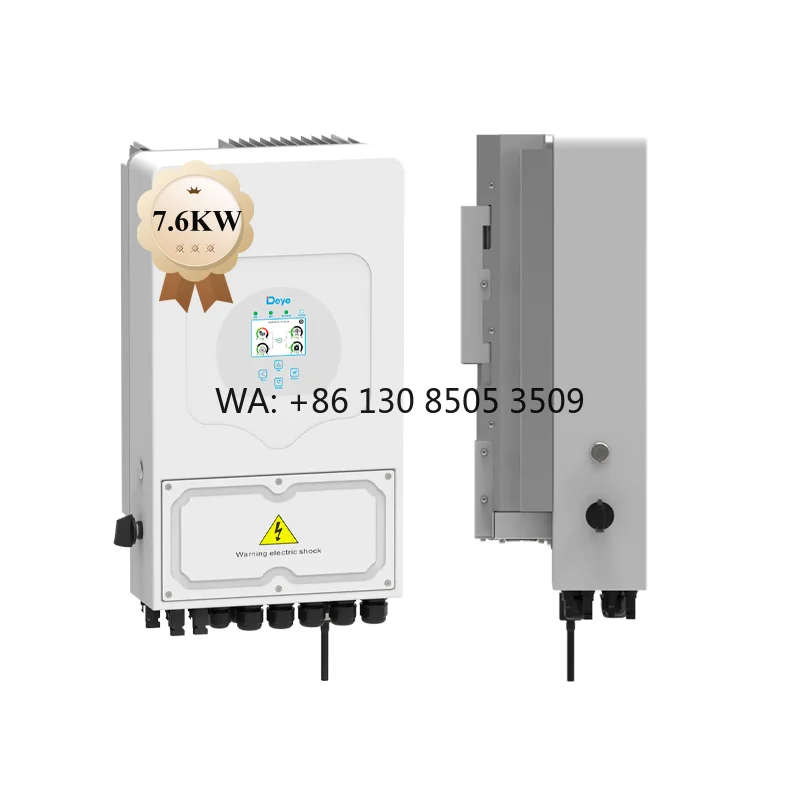 Deye SUN-7K-SG05 LP1-EU-SM2 Deye Hybrid Single Phase Eu 7.6kw Hybrid Solar Inverter 8kw 7.6kw
Deye SUN-7K-SG05 LP1-EU-SM2 Deye Hybrid Single Phase Eu 7.6kw Hybrid Solar Inverter 8kw 7.6kw