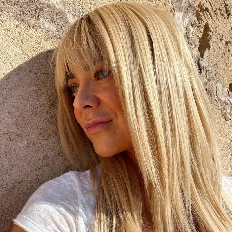 16 Inch Long Straight Wig With Bangs Synthetic Natural Hairline Wig For Women Blonde Brown Wig Cosplay Wig Synthetic Wig
16 Inch Long Straight Wig With Bangs Synthetic Natural Hairline Wig For Women Blonde Brown Wig Cosplay Wig Synthetic Wig