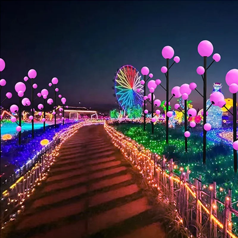150cm pink Ball Light Square Scenic Park Decorative Light Outdoor IP65 Waterproof Landscape Lighting Atmosphere Lamp
150cm pink Ball Light Square Scenic Park Decorative Light Outdoor IP65 Waterproof Landscape Lighting Atmosphere Lamp