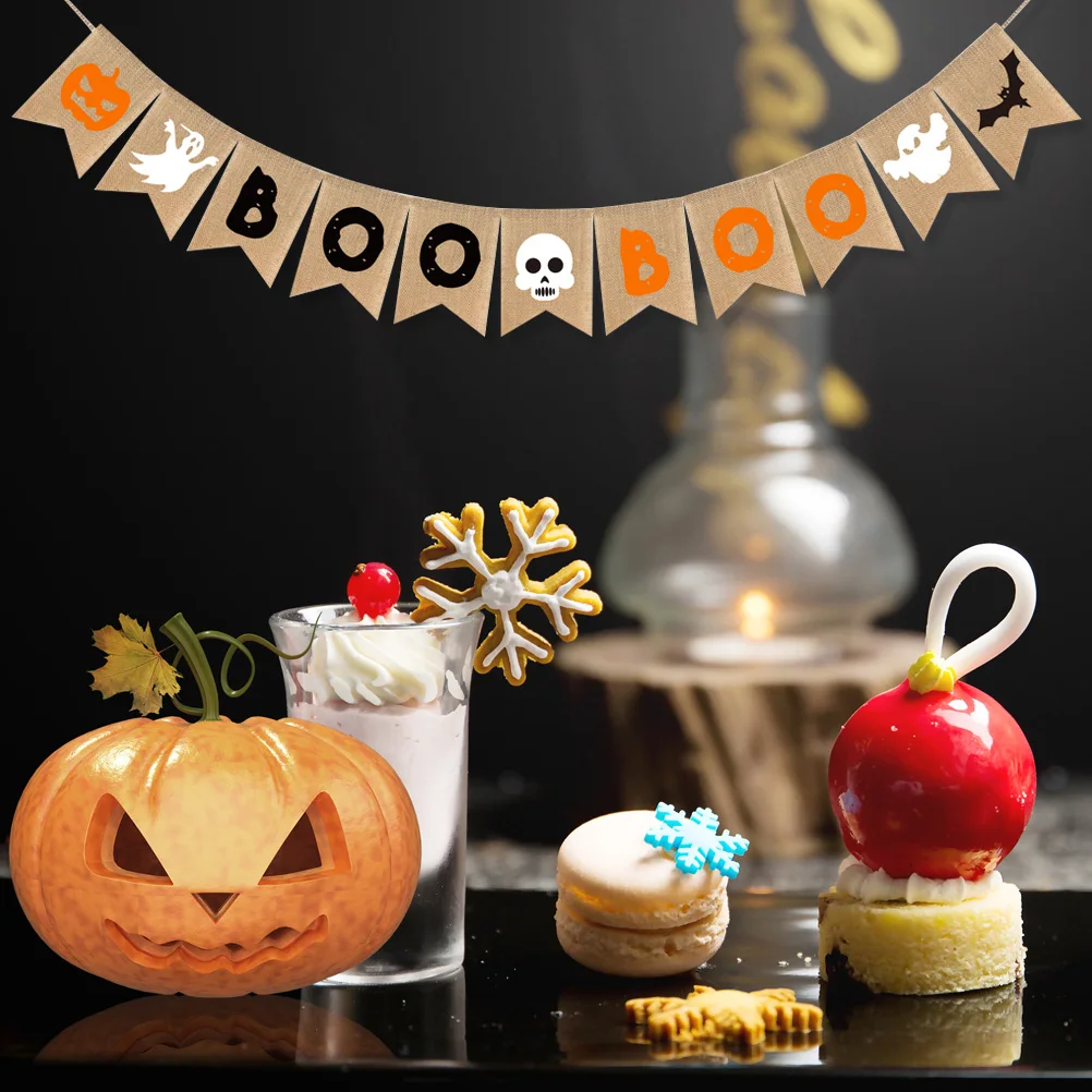 3pcs Halloween Burlap Banner Party Decoration Flag Pendant Hanging Outdoor Indoor BOO Pendant Decor Halloween Party Scene
3pcs Halloween Burlap Banner Party Decoration Flag Pendant Hanging Outdoor Indoor BOO Pendant Decor Halloween Party Scene