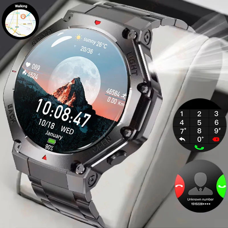 2025 New Smart Watch Man For Huawei Sports Outdoor LED Bluetooth Call GPS Motion Track Waterproof Heart Rate Woman Smart Watches
2025 New Smart Watch Man For Huawei Sports Outdoor LED Bluetooth Call GPS Motion Track Waterproof Heart Rate Woman Smart Watches