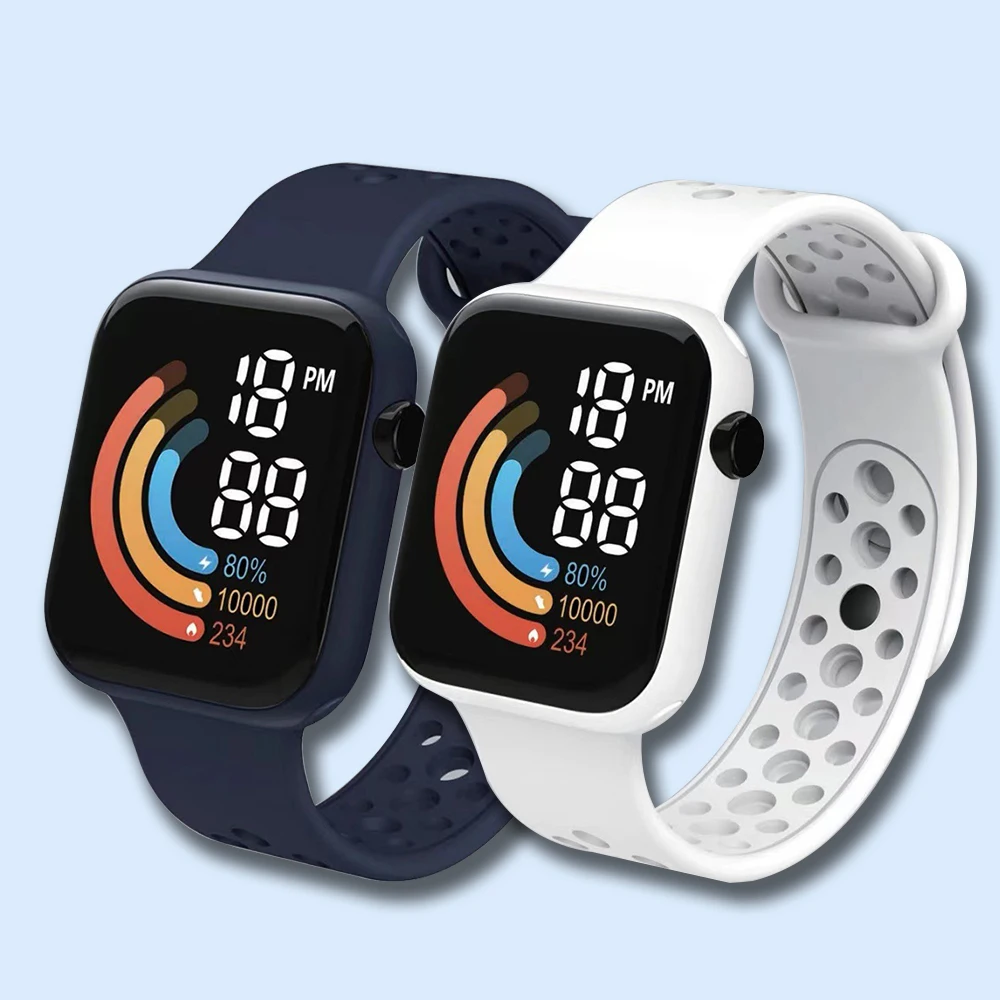 2023 Mens Watch Digital Simple Square Sport Luminous Calendar LED Child Electronic Smart Watches Male Clock Gifts Montre Homme
2023 Mens Watch Digital Simple Square Sport Luminous Calendar LED Child Electronic Smart Watches Male Clock Gifts Montre Homme