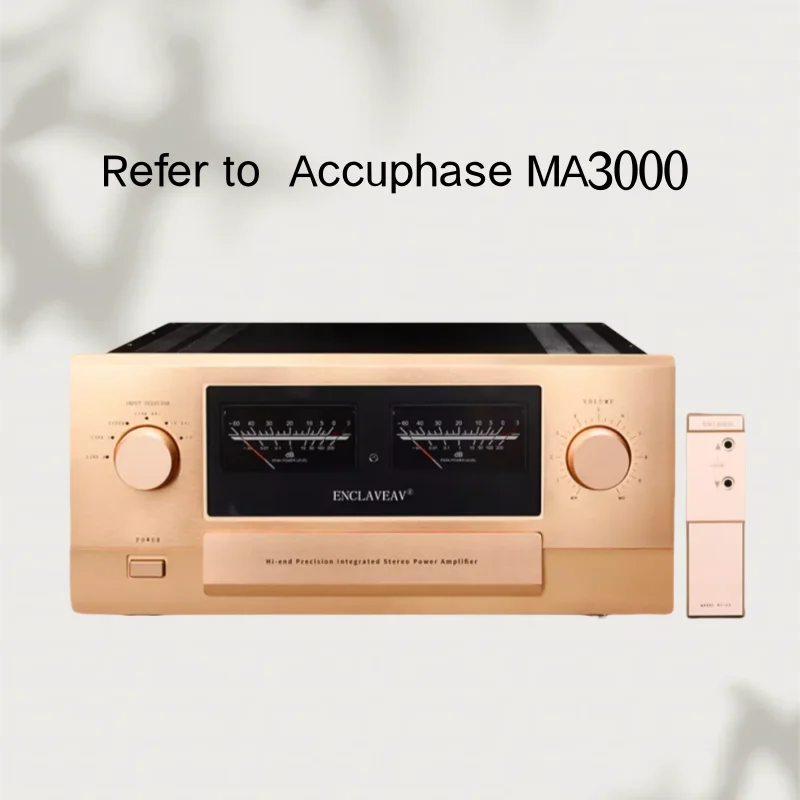 Refer to Accuphase MA3000 /PRO High-Power Field Effect Tube HIFI Combined Machine HIFiI Power Amplifier 250W/CH(8Ω);350W/CH(4Ω)
Refer to Accuphase MA3000 /PRO High-Power Field Effect Tube HIFI Combined Machine HIFiI Power Amplifier 250W/CH(8Ω);350W/CH(4Ω)