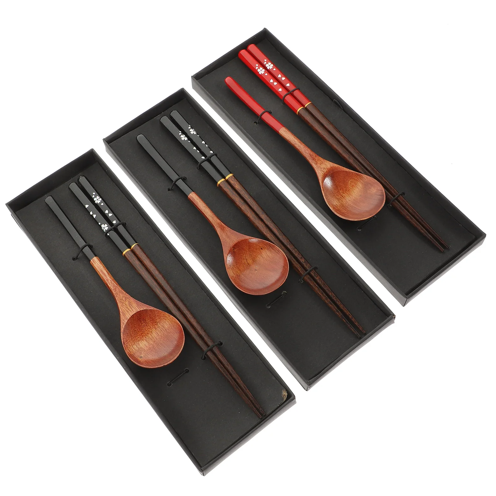 3 Spoon 3 Pairs Chopsticks Japanese Style Wooden Dining Set Reusable Travel Utensils Picnic School Office
3 Spoon 3 Pairs Chopsticks Japanese Style Wooden Dining Set Reusable Travel Utensils Picnic School Office
