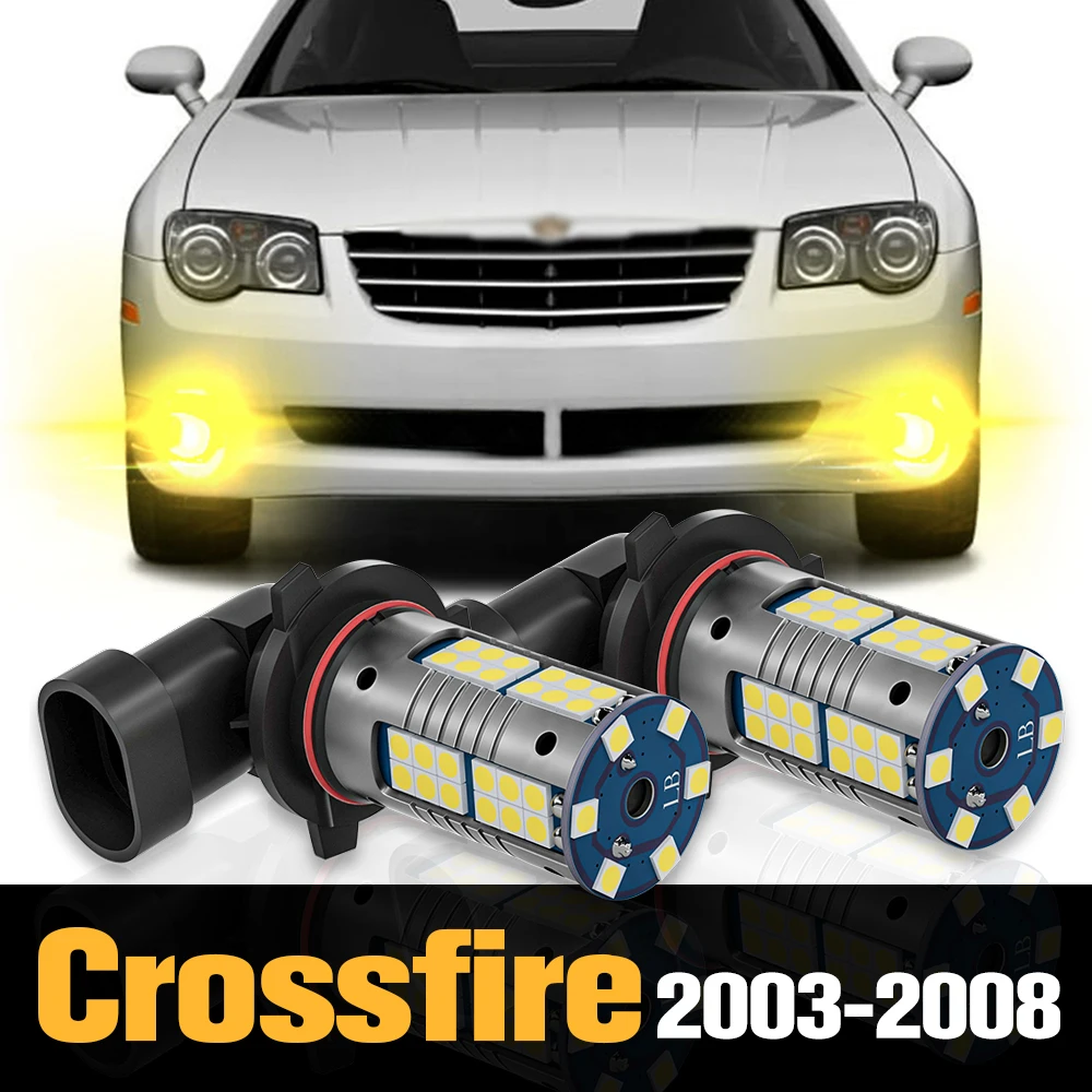 2pcs Canbus LED Fog Light Lamp Accessories For Chrysler Crossfire 2003-2008 2004 2005 2006 2007
2pcs Canbus LED Fog Light Lamp Accessories For Chrysler Crossfire 2003-2008 2004 2005 2006 2007